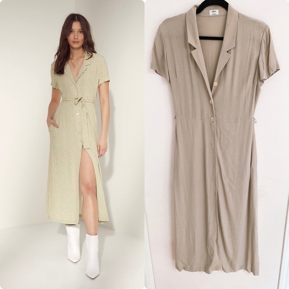 Aritzia Wilfred Shirt Dress